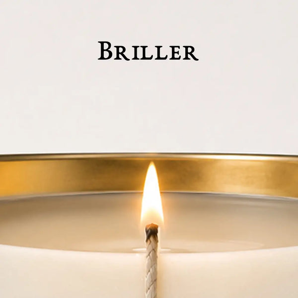 Anatomie d'une bougie - Briller