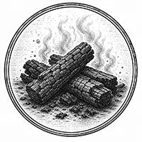 Bougie senteur bois fumé
