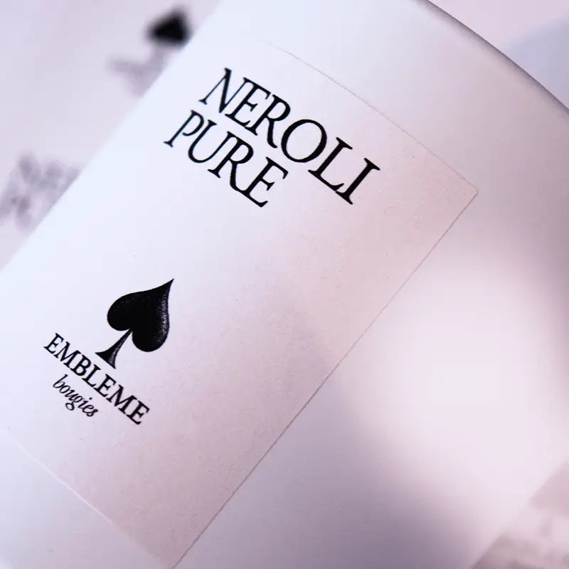 Bougie NEROLI PURE par Emblème Bougies