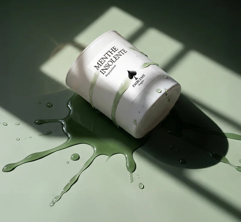 Menthe Insolente Emblème Bougies